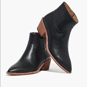 madewell leather charley boot NIB 9.5